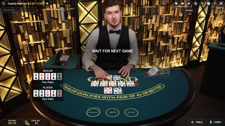 Casino Holdem Poker by Evolution