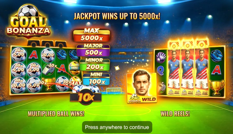 Goal Bonanza slot demo Goal Bonanza slot demo printscreen
