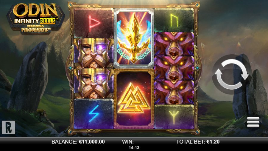 Infinity Reels Slot Layout