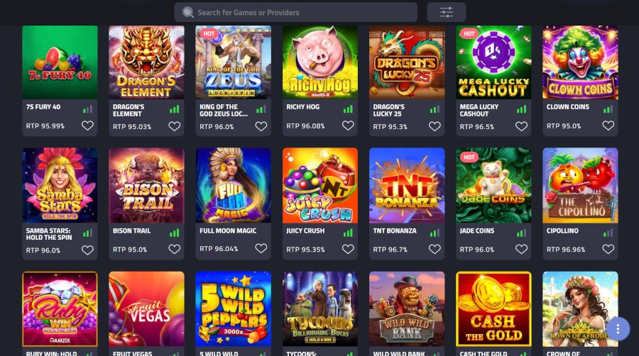 Recently Released Slot Games 2024 on the mBit Casino