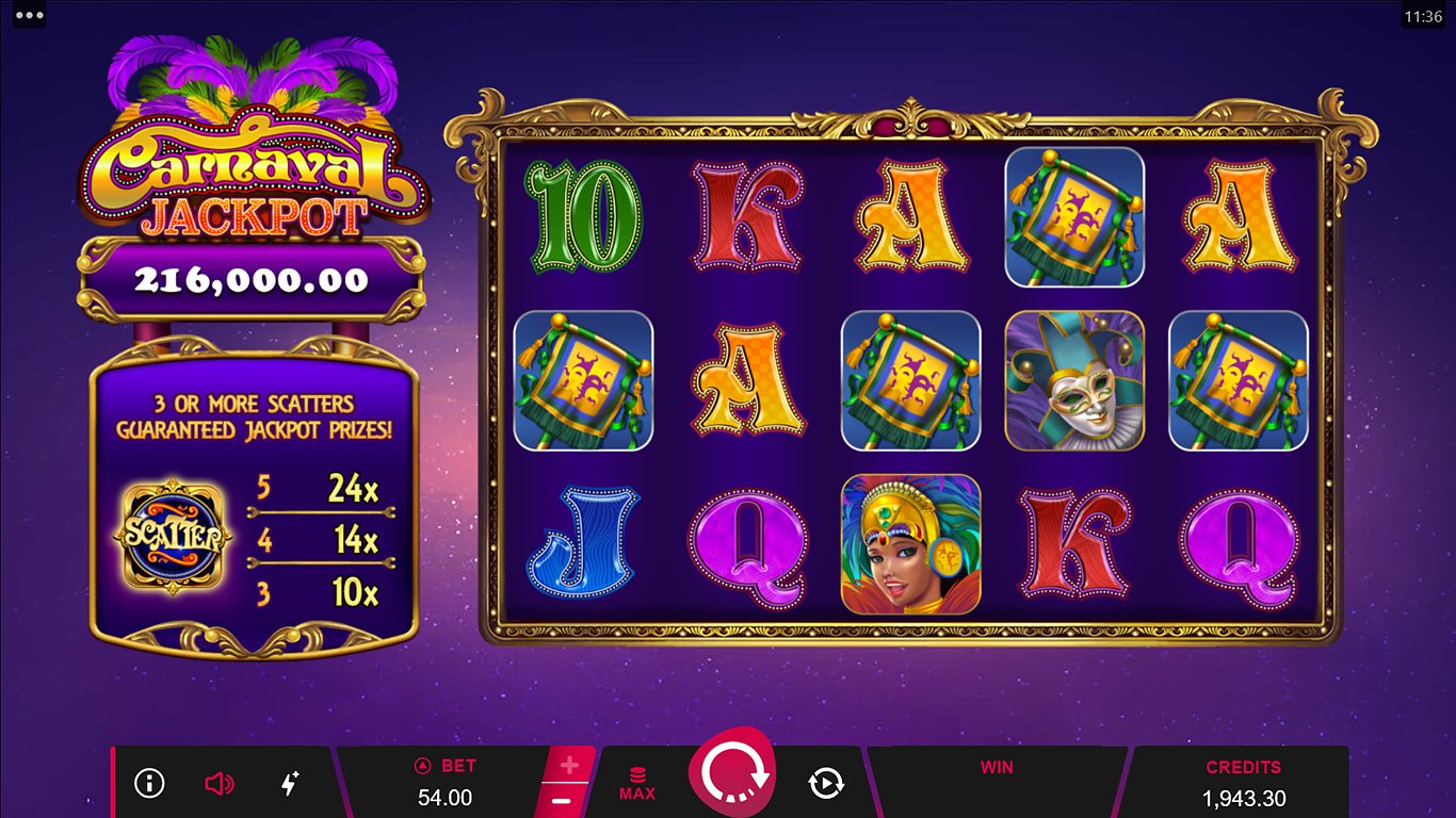 Slot Game with Jackpot
