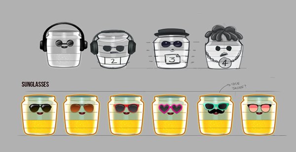 Push Gaming-styled graphics