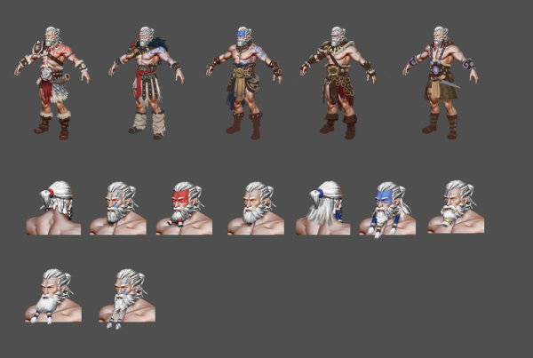 Dungeon: Immortal Evil illustration process - 2