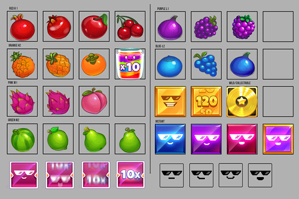 Jammin’ Jars 2 Symbols illustration process