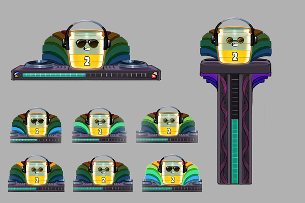 Jammin’ Jars illustration process