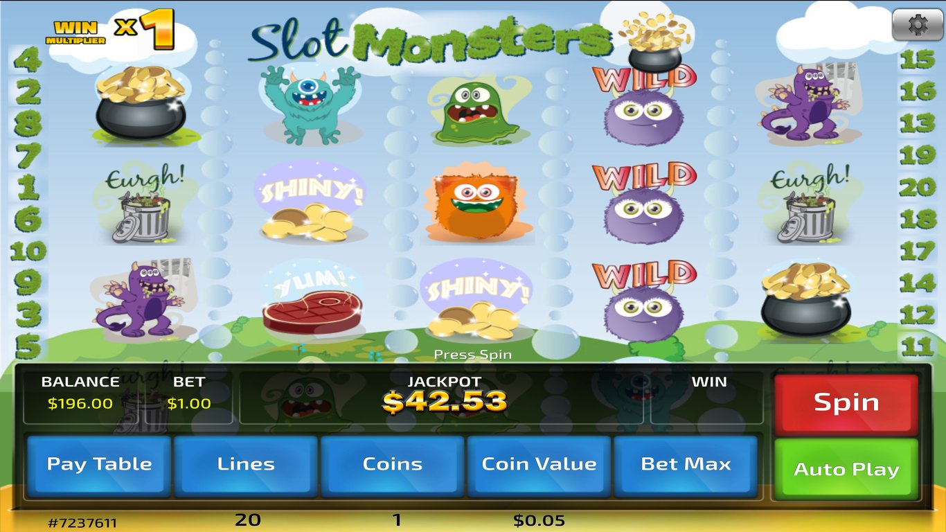 Slot Monsters Slot Slot Image in Demo - pic. 2