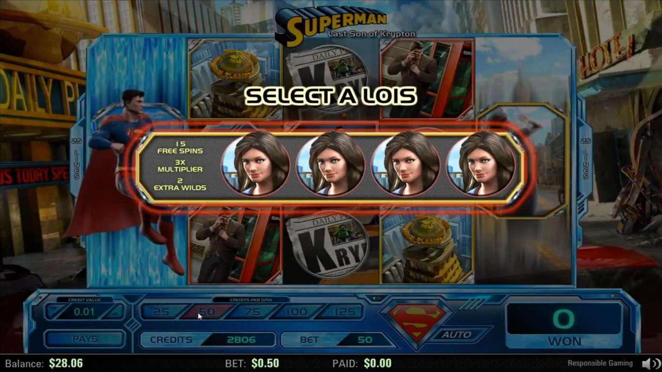 Superman Last Son of Krypton Slot Slot Image in Demo - pic. 2