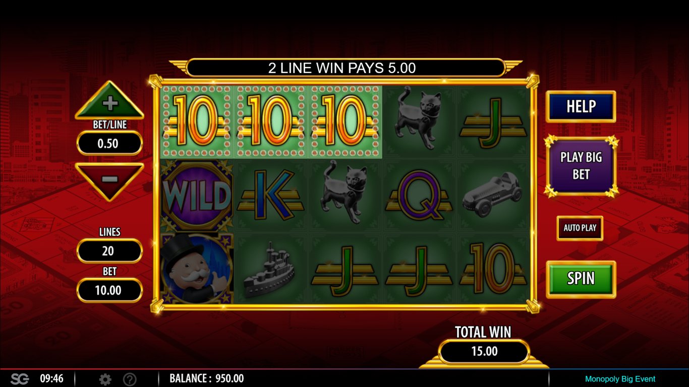 Monopoly Big Event Slot Slot Image in Demo - pic. 3