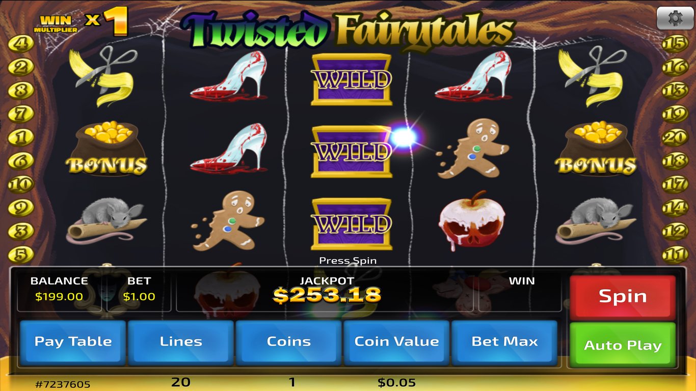 Twisted Fairytales Slot Demo Image