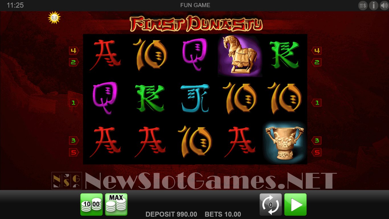 First Dynasty Slot Demo Image