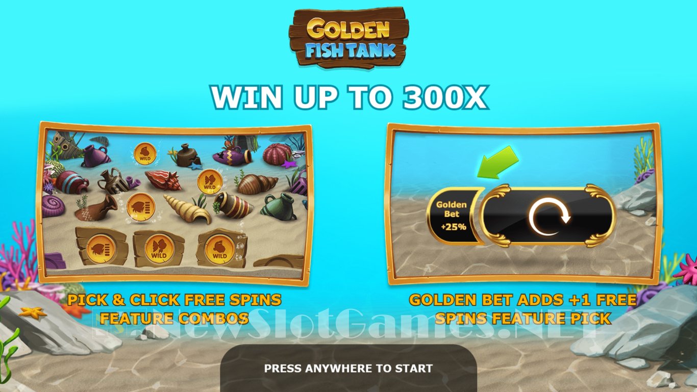 Golden Fish Tank Slot Demo Image