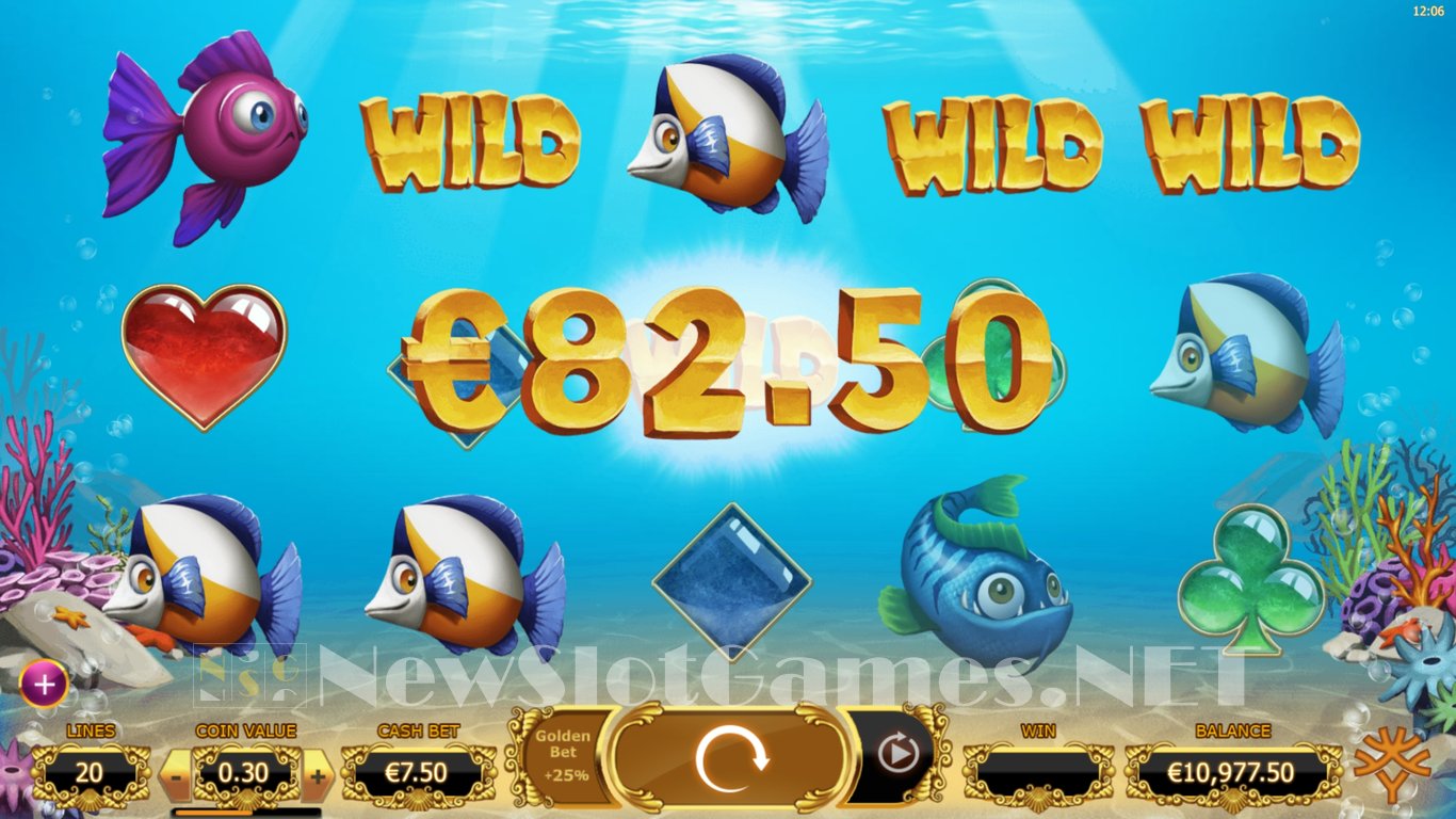 Golden Fish Tank Slot Slot Image in Demo - pic. 10
