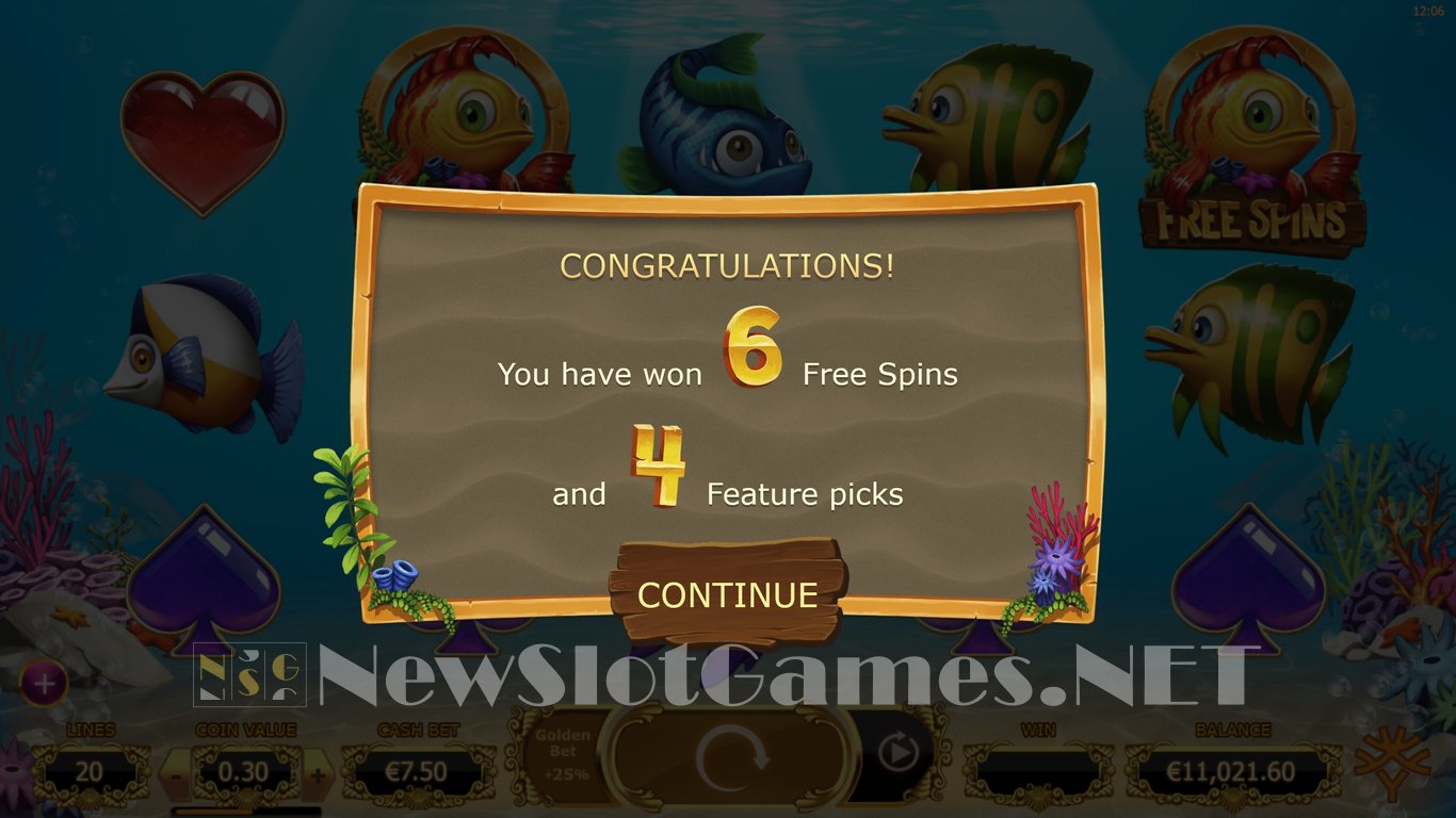 Golden Fish Tank Slot Slot Image in Demo - pic. 11