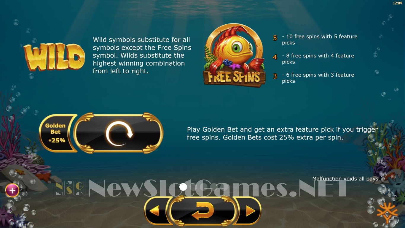 Golden Fish Tank Slot Slot Image in Demo - pic. 4