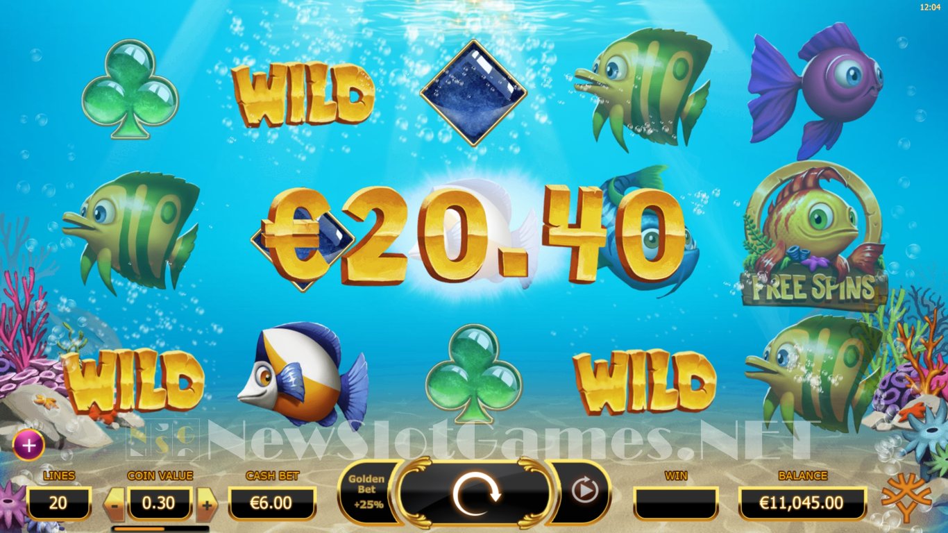 Golden Fish Tank Slot Slot Image in Demo - pic. 6