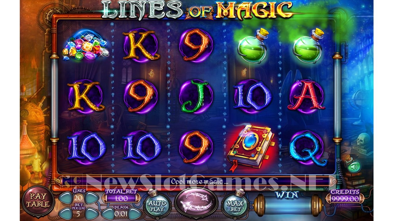 Lines of Magic Slot Demo Image