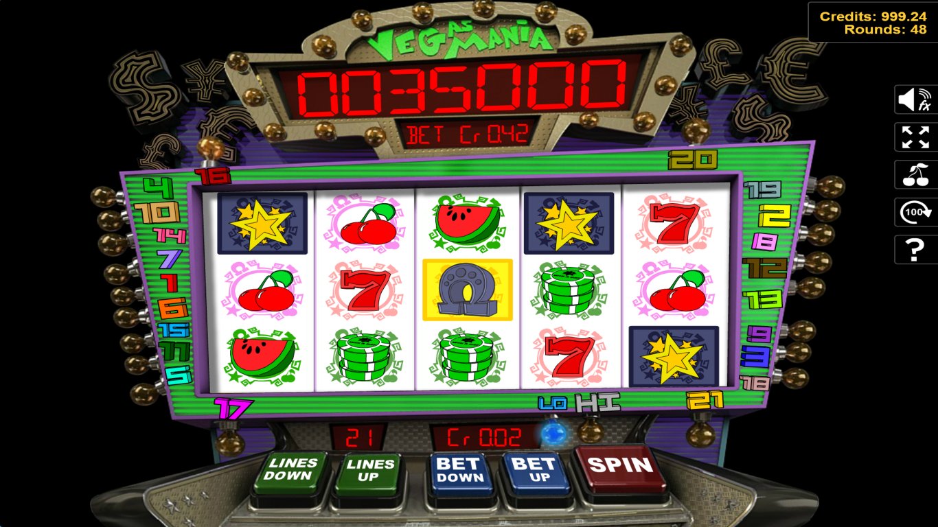 Vegas Mania Slot Demo Image