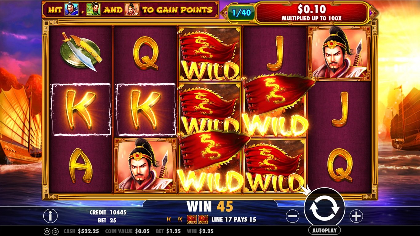 3 Kingdoms – Battle of Red Cliffs Slot Slot Image in Demo - pic. 2