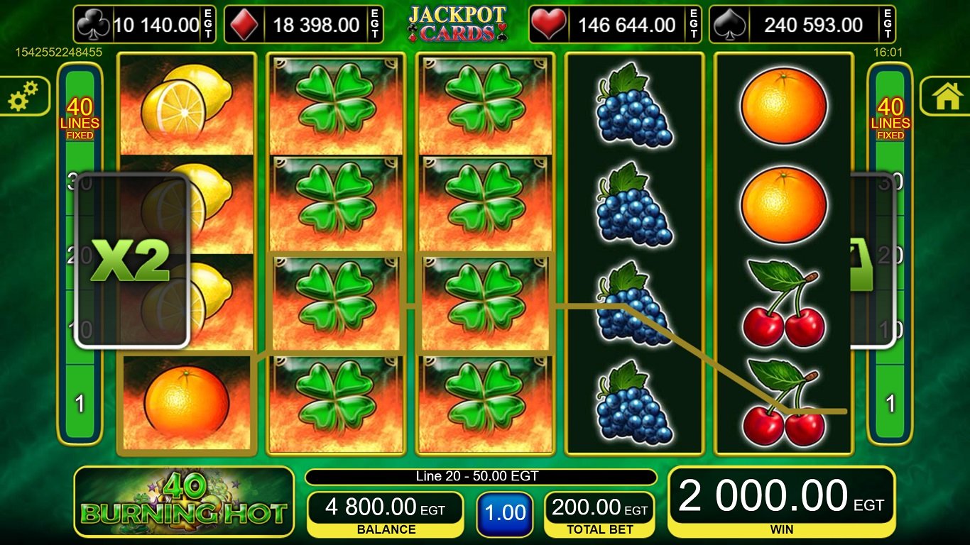 40 Burning Hot Slot Slot Image in Demo - pic. 3