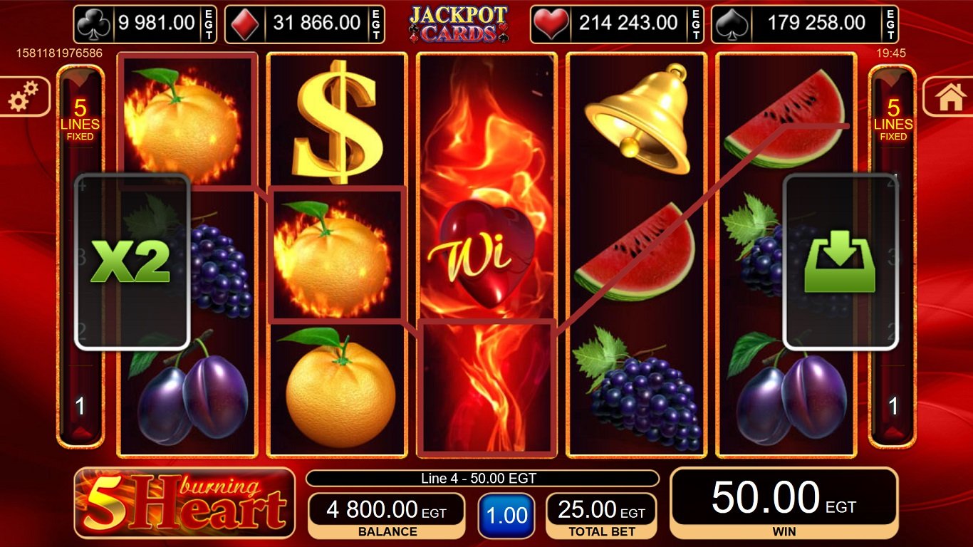 5 Burning Heart Slot Slot Image in Demo - pic. 3