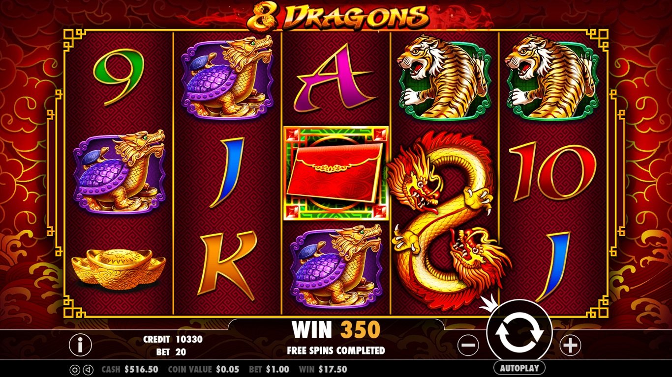 8 Dragons Slot Demo Image