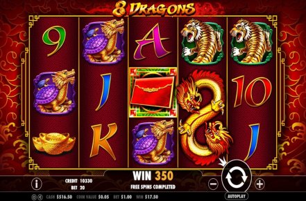 8 Dragons Slot Icon