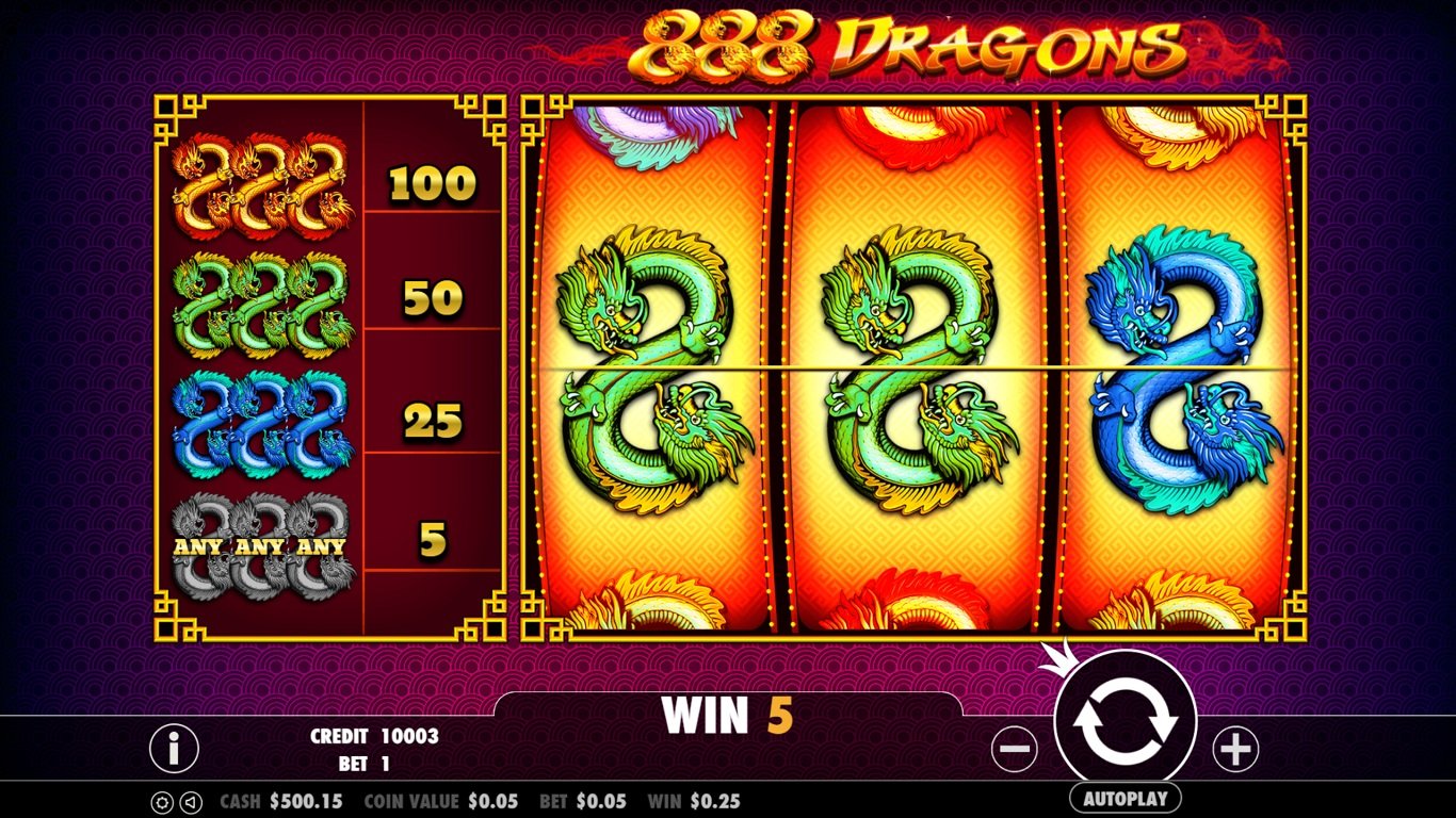888 Dragons Slot Slot Image in Demo - pic. 2
