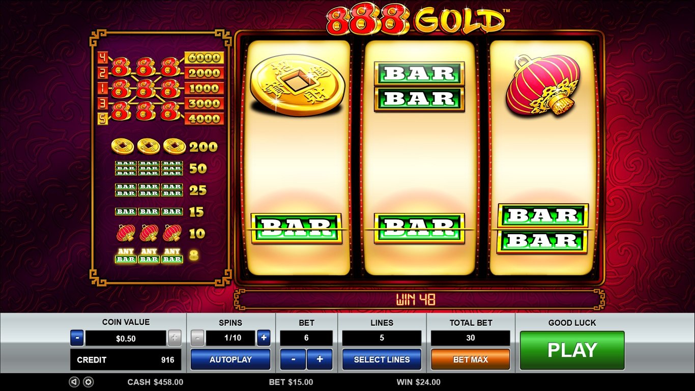 888 Gold Slot Slot Image in Demo - pic. 2
