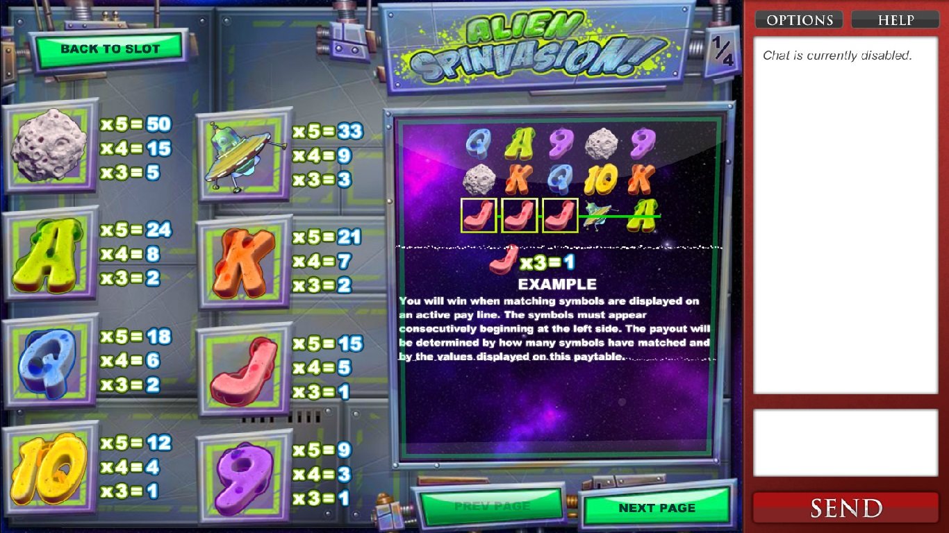 Alien Spinvasion Slot Slot Image in Demo - pic. 3