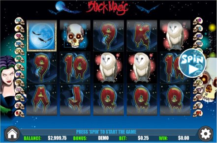 Black Magic Slot Logo