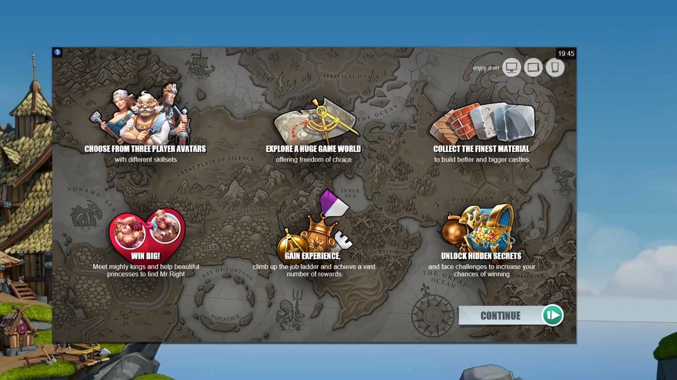 Castle Builder II Slot Demo Image
