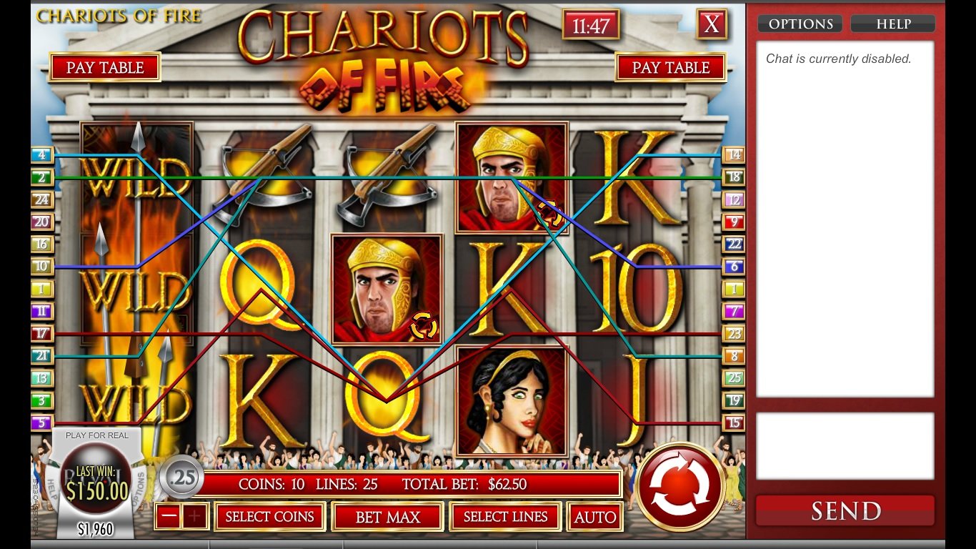 Chariots of Fire Slot Slot Image in Demo - pic. 2
