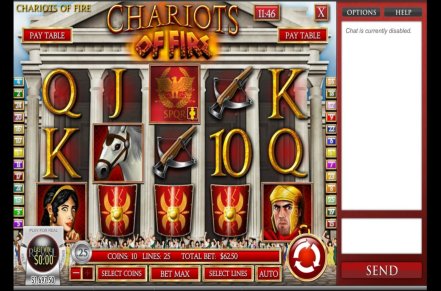 Chariots of Fire Slot Icon