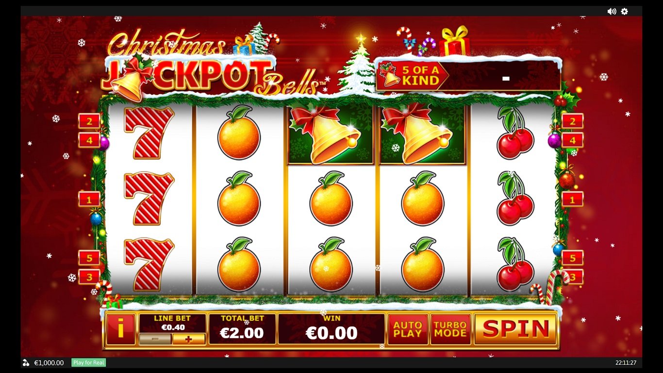 Christmas Jackpot Bells Slot Demo Image