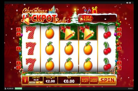Christmas Jackpot Bells Slot Logo