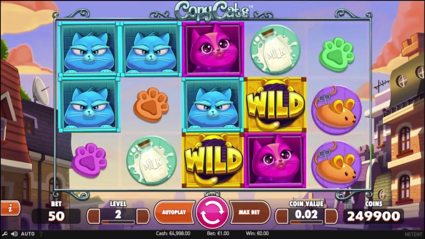 Copy Cats Slot Demo Image