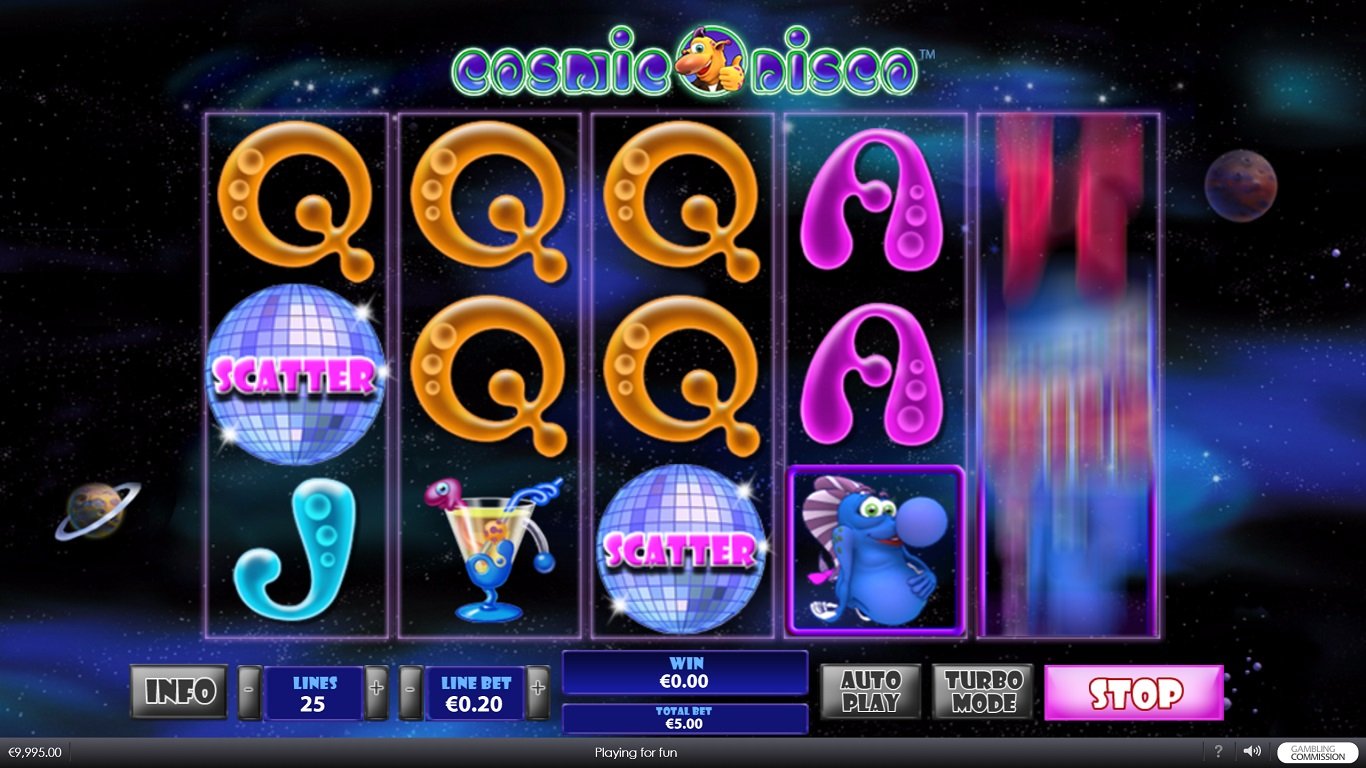 Cosmic Disco Slot Demo Image