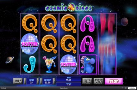 Cosmic Disco Slot Logo