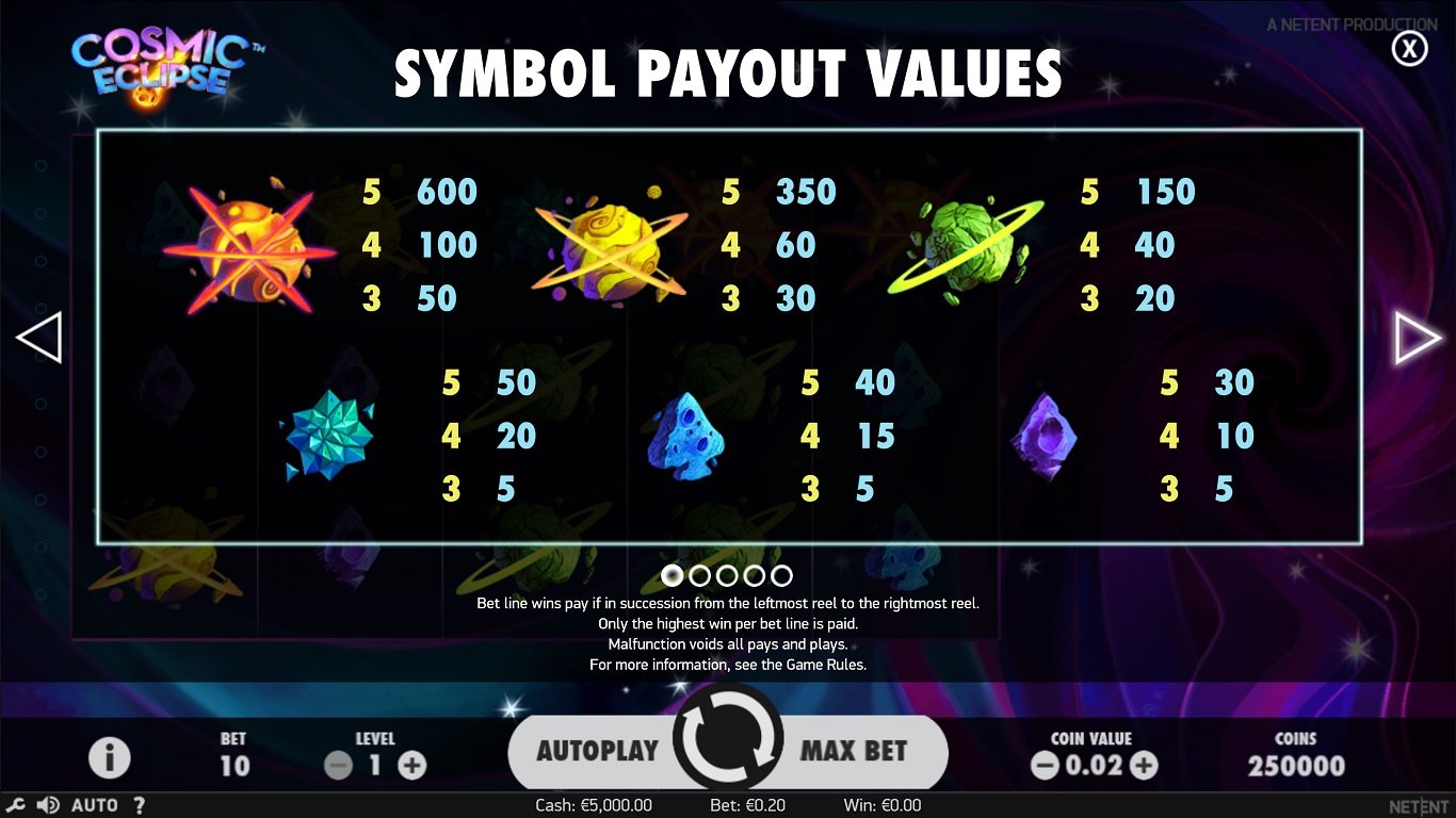 Cosmic Eclipse Slot Slot Image in Demo - pic. 2