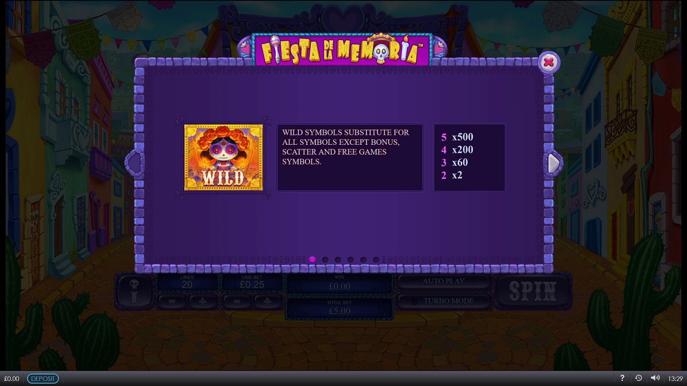Fiesta De La Memoria Slot Slot Image in Demo - pic. 3