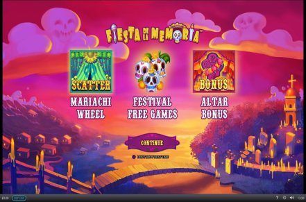 Fiesta De La Memoria Slot Logo