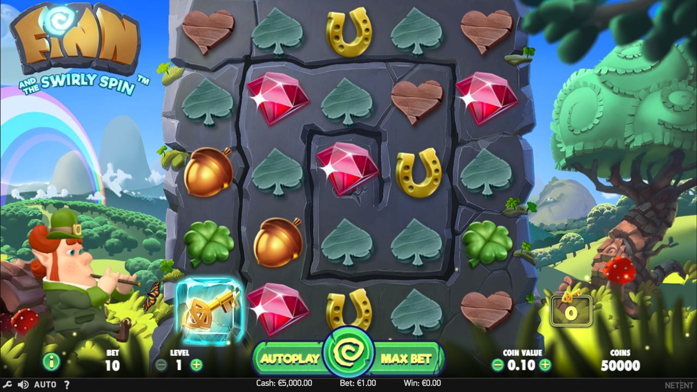 Finn and the Swirly Spin Slot Demo Image
