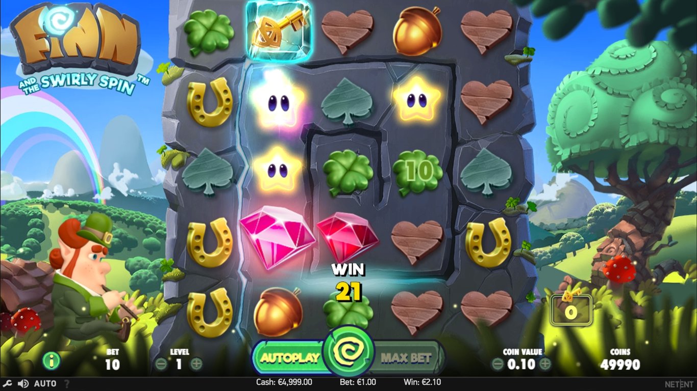 Finn and the Swirly Spin Slot Slot Image in Demo - pic. 2