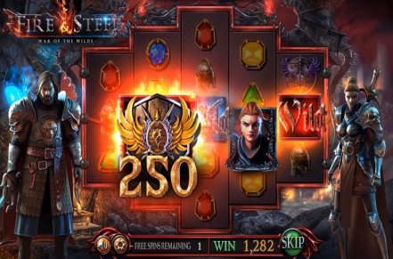 Fire and Steel Slot Icon