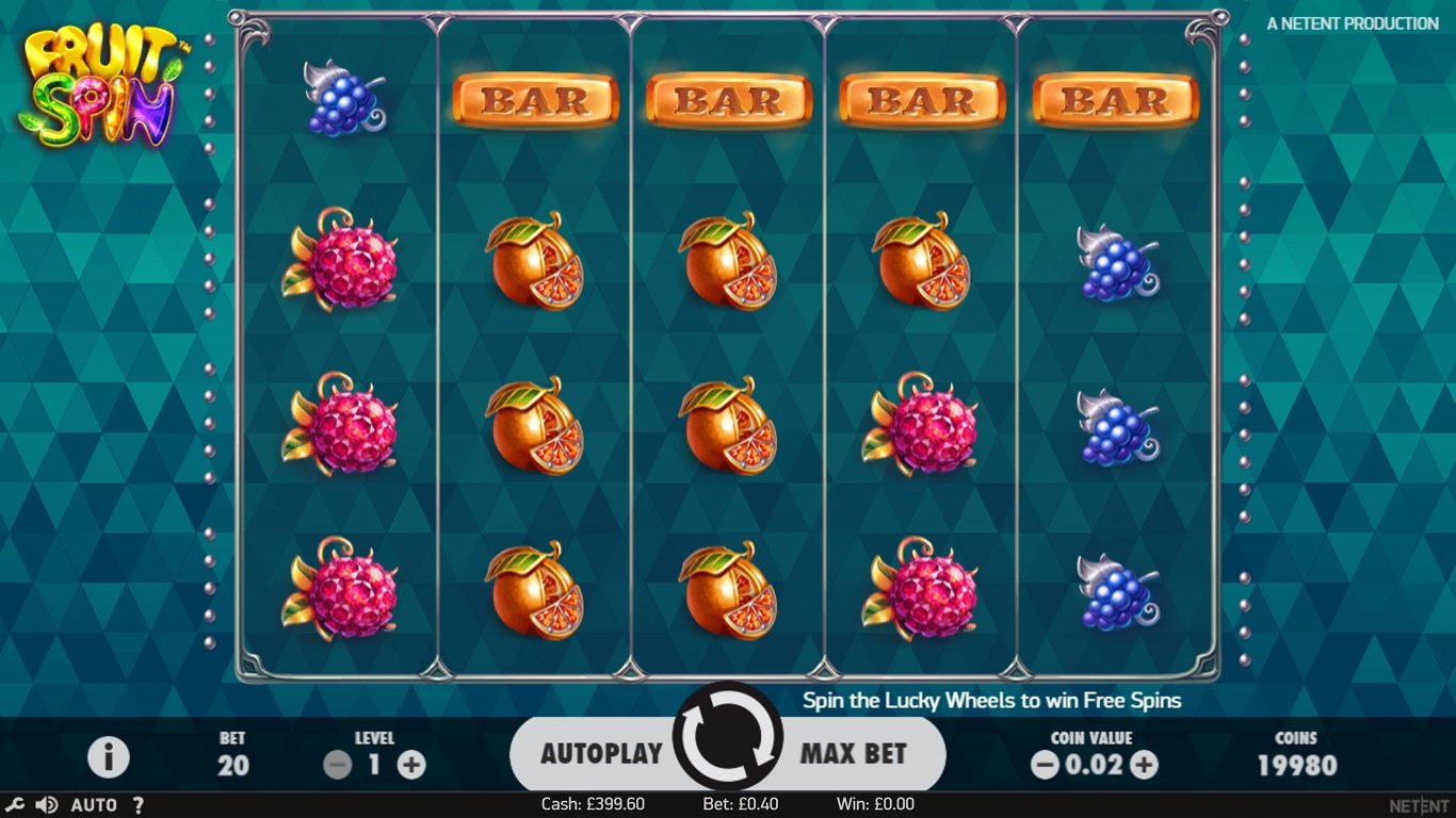 Fruit Spin Slot Demo Image