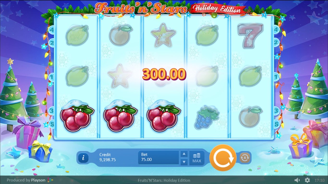 Fruits n Stars Holiday Edition Slot Slot Image in Demo - pic. 3