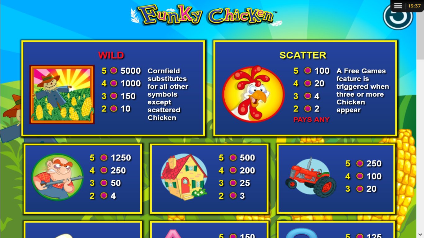 Funky Chicken Slot Slot Image in Demo - pic. 2