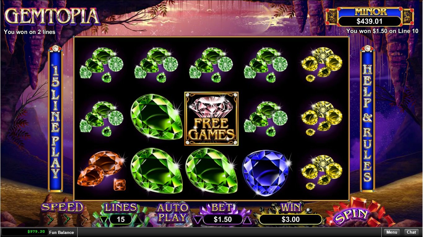 Gemtopia Slot Slot Image in Demo - pic. 2