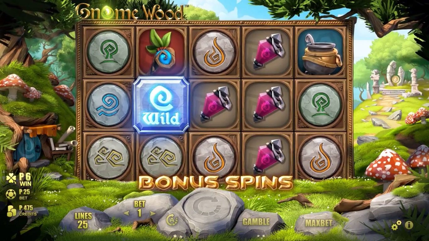 Gnome Wood Slot Slot Image in Demo - pic. 2