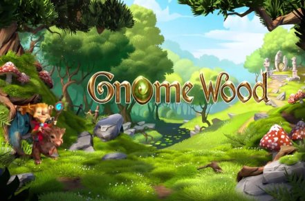 Gnome Wood Slot Logo